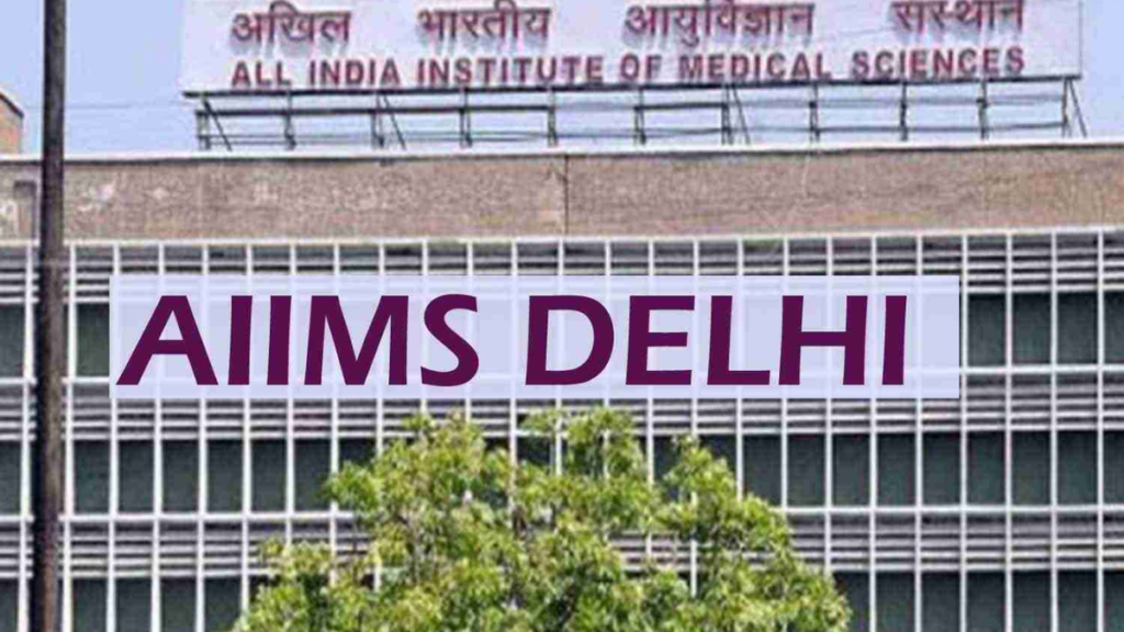 AIIMS-Delhi has around 35% of its faculty positions open.