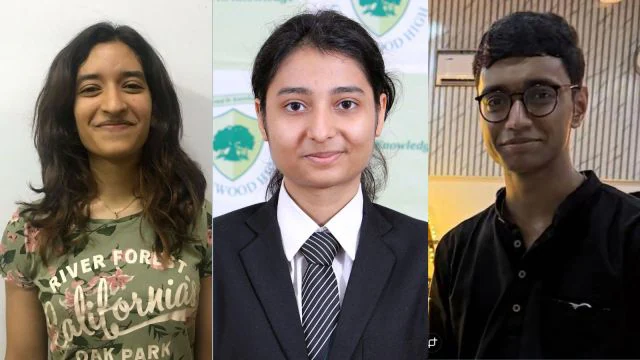Natalie Patricia Rodrigues, Sanidhya Kapoor and Samuel Ethan Pinto (LtoR)
