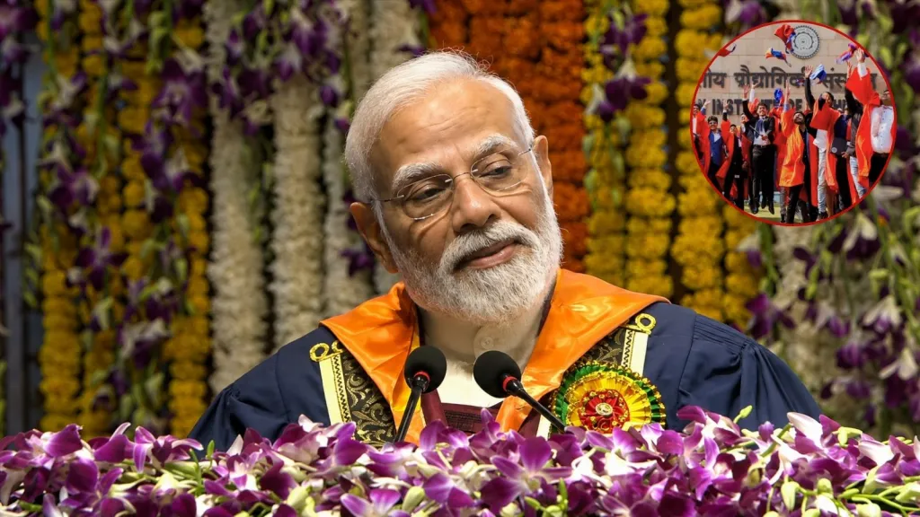 Prime Minister Narendra Modi addressing the IIT Delhi Convocation 2026