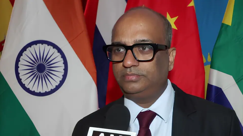Speaking on CBT, Abhishek Singh said it requires augmenting the testing infrastructure and “building the safeguards.” (Screengrab/ X:@ANI)